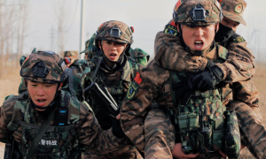 大图直击！武警河南总队展开冬季大练兵